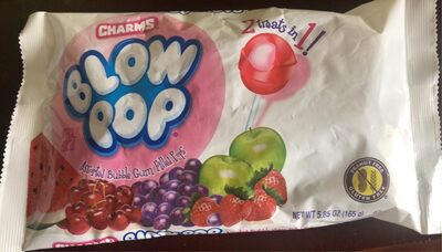 Blow Pop Assorted Bubble Gum Filled Pops, Assorted