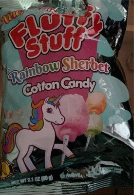 Rainbow Sherbet Cotton Candy, Rainbow Sherbet
