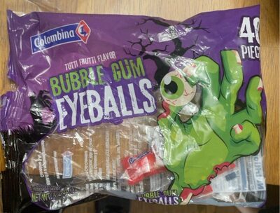 Tutti Frutti Bubble Gum Eyeballs, Tutti Frutti