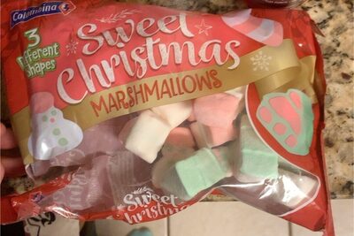 Vanilla Flavored Sweet Christmas Marshmallows, Vanilla