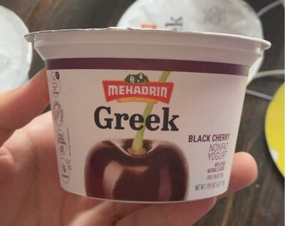 Black Cherry Greek Nonfat Yogurt, Black Cherry