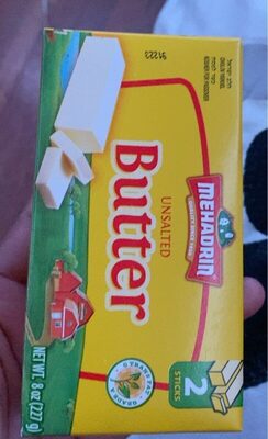 Unsalted Butter, Unsalted