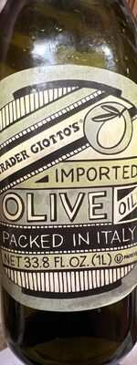 Trader Giotto's, Imported Olive Oil