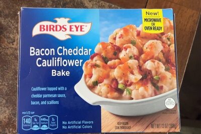 Birds Eye Bacon Cheddar Cauliflower Bake Frozen Vegetable, 13 OZ Box
