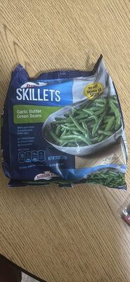 Birds Eye Skillets Garlic Butter Green Beans, Frozen Vegetable, 11 oz. Bag