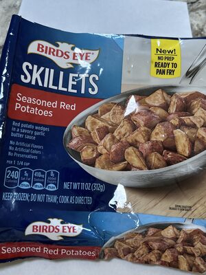 Birds Eye Skillets Seasoned Red Potatoes, Frozen Vegetables, 11 oz. Bag