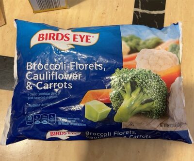 Birds Eye Broccoli Florets, Cauliflower & Carrots Frozen Vegetable Mix, 16 oz.