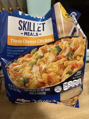 Birds Eye Voila! Three Cheese Chicken Skillet Meals, Frozen Meal, 21 oz. Bag