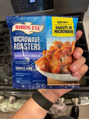 Birds Eye Microwave Roasters, Butternut Squash, Frozen Vegetables, 6 oz. Bag