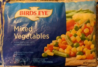 Birds Eye Mixed Vegetables, Corn, Carrots, Green Beans & Peas, Frozen Vegetables, 80 oz. Bag