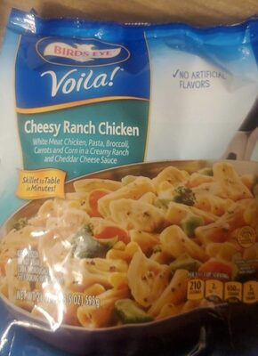 Birds Eye Voila! Cheesy Ranch Chicken Skillet Meals, Frozen Meal, 21 oz. Bag