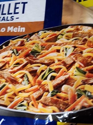 Birds Eye Voila! Beef Lo Mein Skillet Meals, Frozen Meal, 54 oz. Value Size Bag