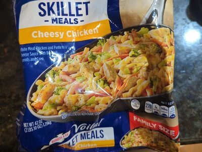 Birds Eye Voila! Family Size Cheesy Chicken Frozen Meal, 42 OZ Bag