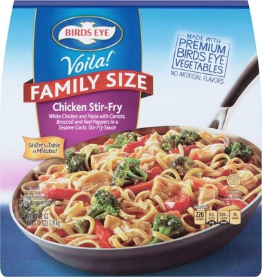 Birds Eye Voila! Family Size Chicken Stir Fry Frozen Meal, 42 oz. Bag