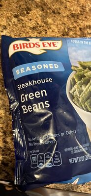 Birds Eye Steamfresh Steakhouse Green Beans, Frozen Vegetables, 10 OZ Bag