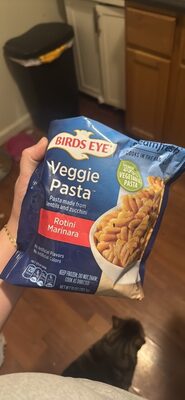 Birds Eye Veggie Pasta Rotini with Marinara Sauce, Frozen Side, 10 oz. Bag
