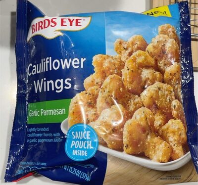 Birds Eye Garlic Parmesan Cauliflower Wings, Frozen Vegetable, 13.25 oz. Bag