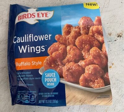 Birds Eye Buffalo Style Cauliflower Wings, Frozen Vegetable, 13.5 oz. Bag