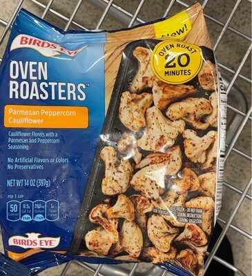 Birds Eye Oven Roasters, Parmesan Peppercorn Cauliflower, Frozen Vegetables, 14 oz. Bag
