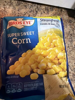 Birds Eye Steamfresh Super Sweet Corn, Frozen Vegetable, 10 oz.