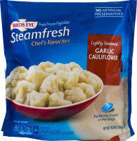 Birds Eye Steamfresh Seasoned Garlic Cauliflower, Frozen Vegetable, 10.8 oz.
