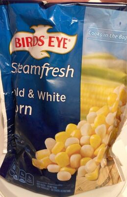 Birds Eye Steamfresh Gold and White Corn, Frozen Vegetables, 10.8 oz. Bag