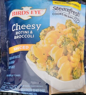 Birds Eye Steamfresh Sauced Cheesy Pasta & Broccoli, Frozen Side, 10.8 oz. Bag