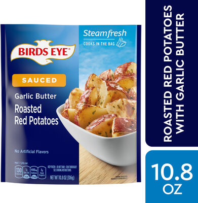 Birds Eye Steamfresh Roasted Red Potatoes With Garlic Butter Sauce, Frozen Vegetable, 10.8 oz. Bag