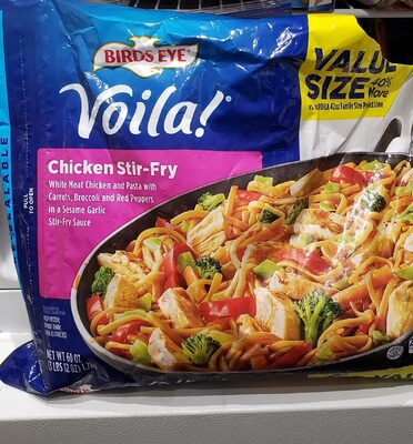 Birds Eye Voila! Chicken Stir Fry, Frozen Meal, 60 oz. Value Size Bag