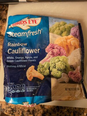 Birds Eye Steamfresh Rainbow Cauliflower, Frozen Vegetables, 9.5 oz. Bag