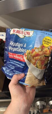 Birds Eye Steamfresh Rigatoni and Vegetables, Frozen Side, 10.8 oz. Bag