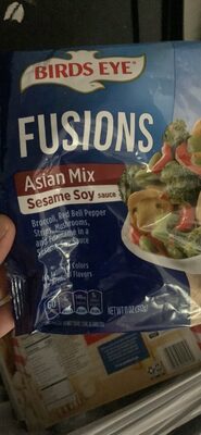 Birds Eye Fusions Asian Mix Sesame Soy Sauce, Frozen Side, 11 oz. Bag