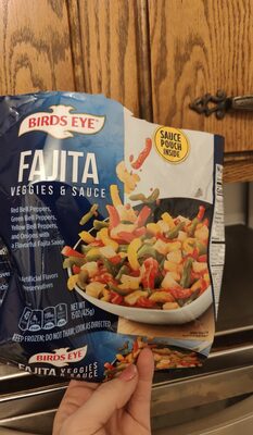 Birds Eye Fajita Veggies & Sauce, Frozen Vegetables, 15 oz. Bag