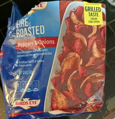 Birds Eye Fire Roasted Peppers & Onions, Frozen Vegetables, 12 oz. Bag