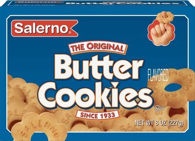 Salerno Original Butter Cookies, 8 Oz Box