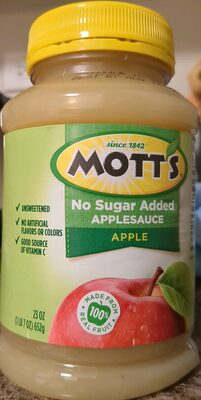 Unsweetened Applesauce, Apple