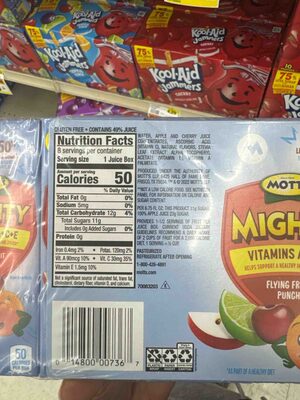 Flying Fruit Punch Flavored Juice Beverage, Fruit Punch