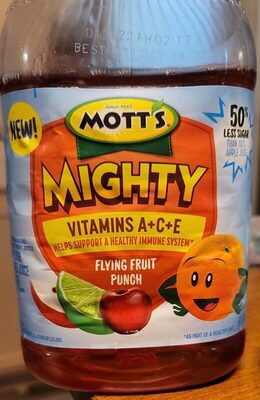 Flying Fruit Punch Mighty Juice Beverage, Flying Fruit Punch