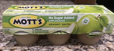 Granny Smith No Sugar Added Applesauce, Granny Smith