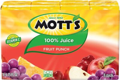 Fruit Punch 100% Juice, Fruit Punch