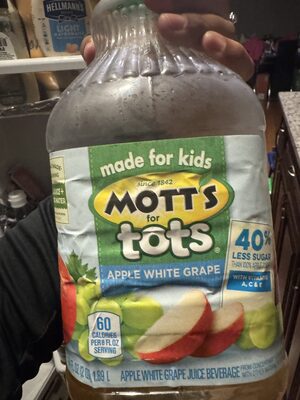 Juice Beverage, Apple White Grape