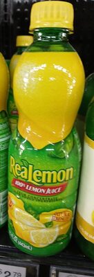 100% Lemon Juice, Lemon