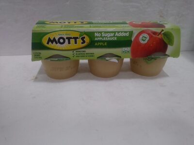 Apple No Sugar Added Applesauce, Apple