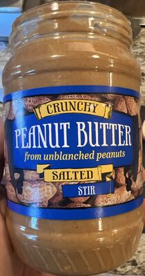 Peanut Butter, Crunchy Salted