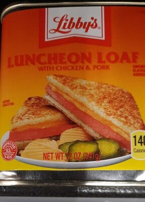 Luncheon Loaf With Chicken & Pork
