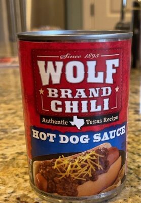 Wolf Brand Chili Hot Dog Sauce, Canned Chili, 14 oz.
