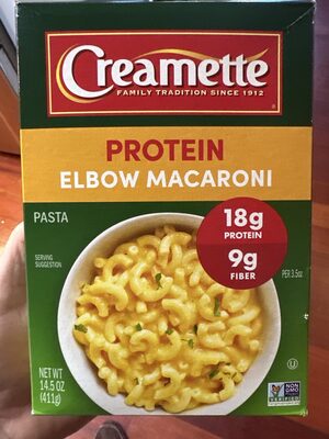 Creamette 14.5 Oz Protien Eblow Pasta