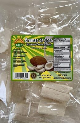 Coconut Cream Candy, Coconut