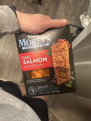 Seasoned Grill Wild Salmon Fillets, Seasoned Grill