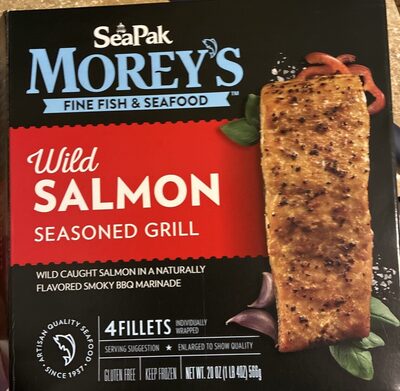 Wild Salmon Seasoned Grill Fillets, Wild Salmon